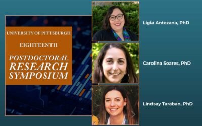 Three Psychiatry Postdoctoral Research Trainees Receive University of Pittsburgh Postdoctoral Association Awards